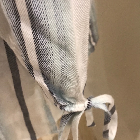 Buckle Daytrip stripe off shoulder blouse - Picture 3 of 7